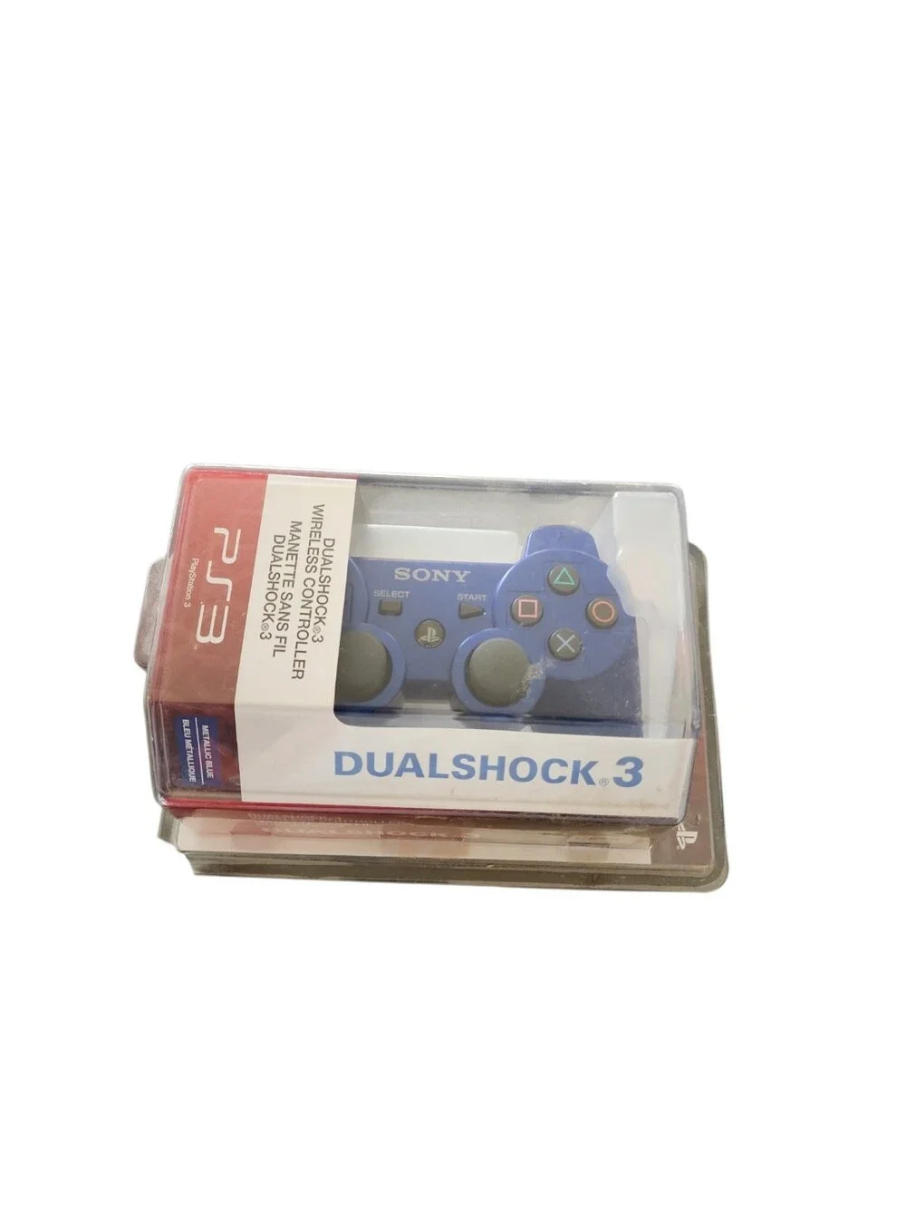 Sony PlayStation PS3 DualShock 3 Controller Metallic Blue New Sealed OEM
